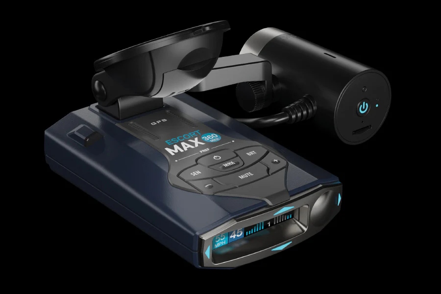 Escort Dashcam and Radar with mount